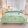 Fresh Flowers Quilt Cover 100% Cotton Zipper Duvet Cover High Quality Skin-friendly Comfortable Bedding for Kids Teens Adults