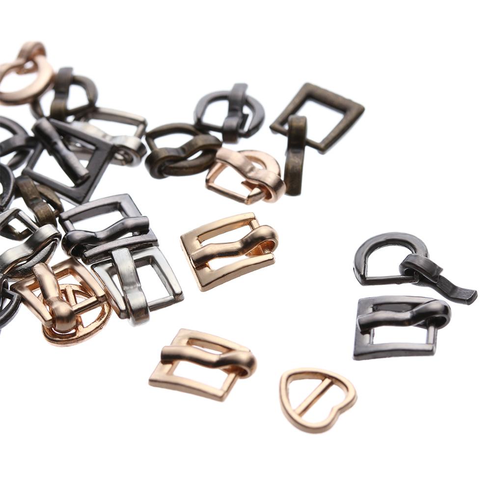 Mini Ultra-small 4 colors Belt Buttons Diy Dolls Buckles Doll Bags Accessories Tri-glide Buckle