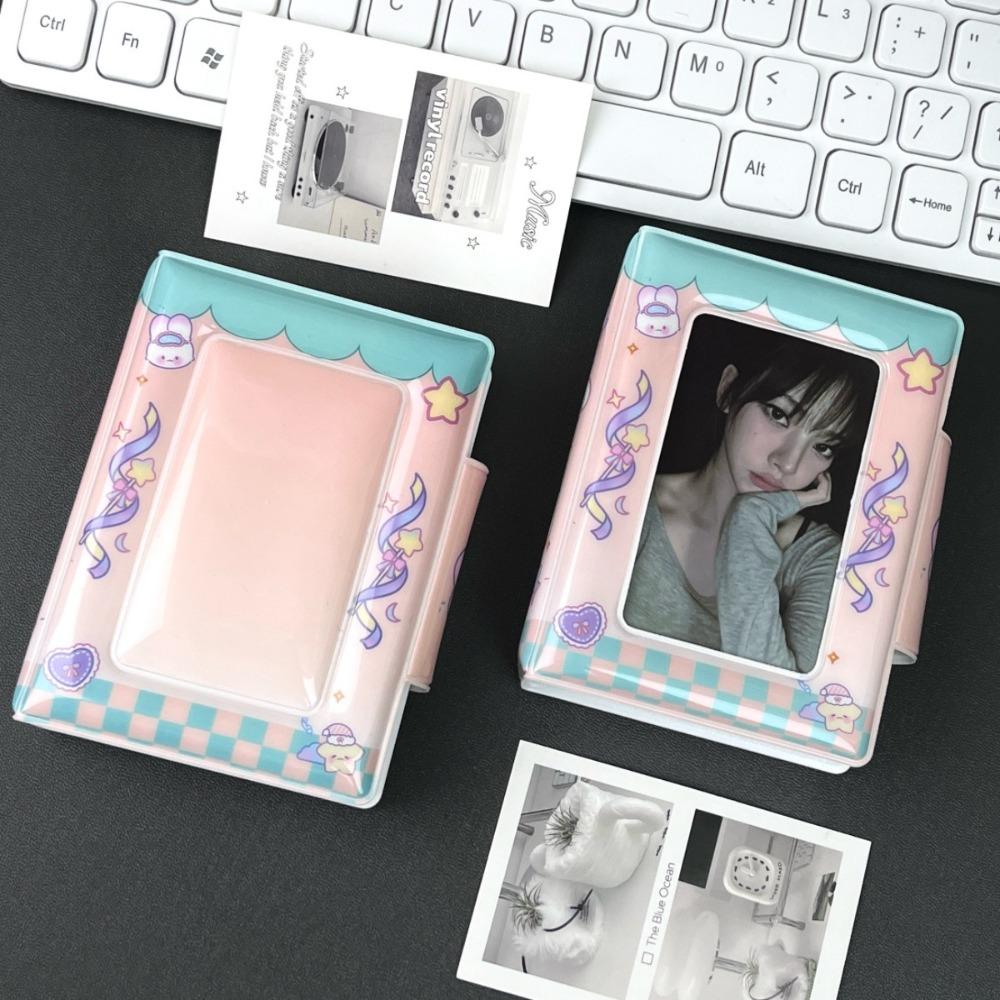 3 Inch Mini Photocard Binder PVC Idol Card Collect Book Cute Card Album