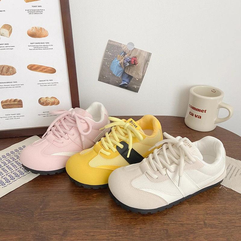 Flat Forrest Gump Shoes Women's 2025 New Spring and Autumn Retro German Training Shoes Versatile Athleisure White Shoes