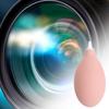 Portable Air Blower Dust Remover Ball with Plastic/Metal Nozzle Safely Removes Dust From Mobile Camera Lens