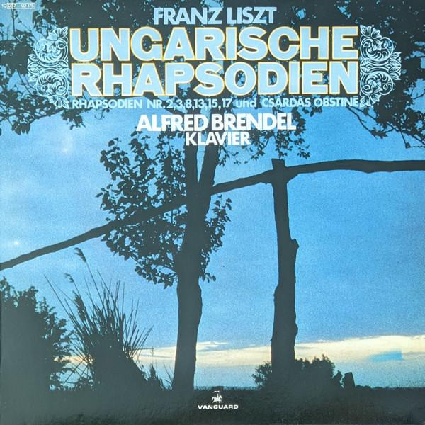 LP Record FRANZ LISZT / ALFRED BRENDEL - Franz Liszt Ungarische Rhapsodien 037CRY92175 Vanguard Germany Classical Used