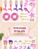 Mermaid Princess Pretend Play Doll Set with Lights & Music – Perfect Birthday Gift for Girls