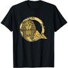 Ancient Egypt Pharaoh Egyptian King Mask Pyramid T-Shirt