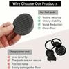 Rubber Material Non Slip Caster Cups Round Shape Furniture Heightening Pads  Table Cabinet
