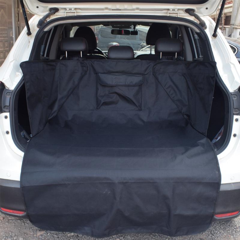 

Водонепроницаемый коврик в багажник для собаки из ткани Оксфорд 162x105x45cm чёрный