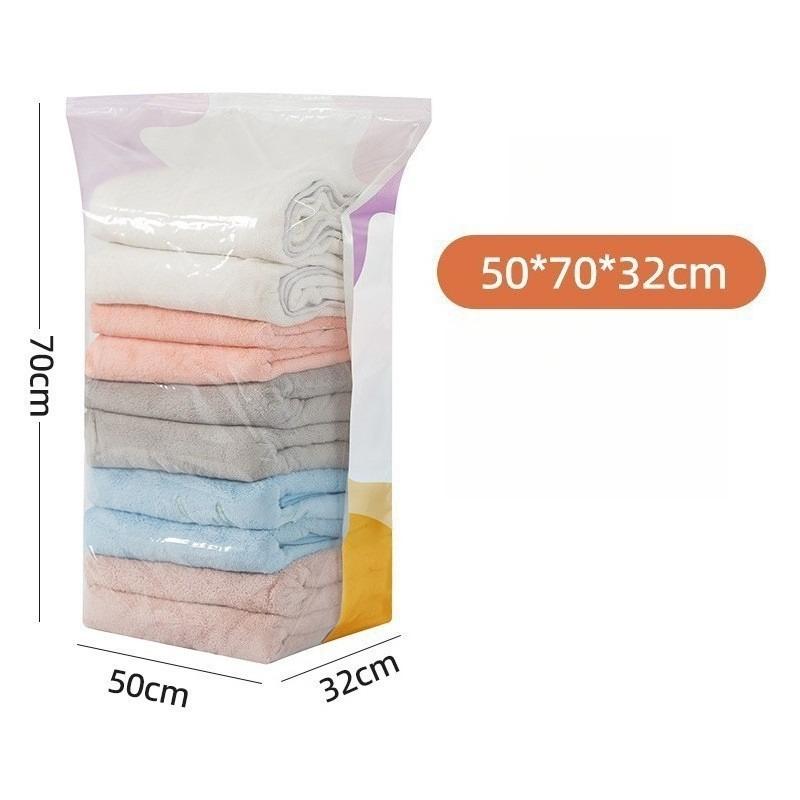 10-1pc Thick Large 3D Vacuum Storage Bags, Dust-Proof Compression Bags for Seasonal Quilts Coats Down Jackets