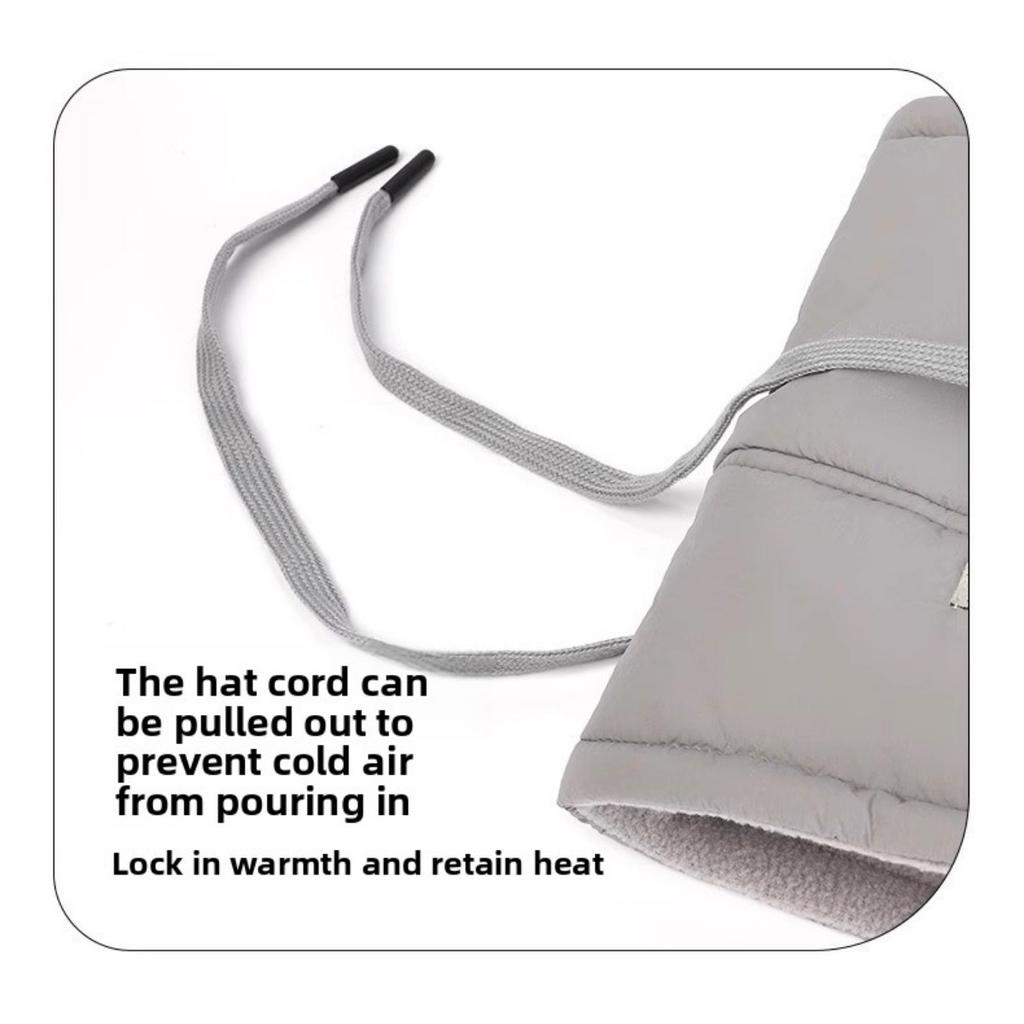 Kapelusz Lei Feng dla mężczyzn i kobiet, Zimowy na zewnątrz do jazdy na rowerze, Rower elektryczny, Zimno- i wiatroodporny, Bawełniany kapelusz, Północno-wschodni z grubym aksamitem kominiarka narciarska