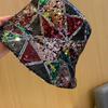 Polyester Panama Hat Color Mix Women's Hat Casual Sequin Hat  Outdoor