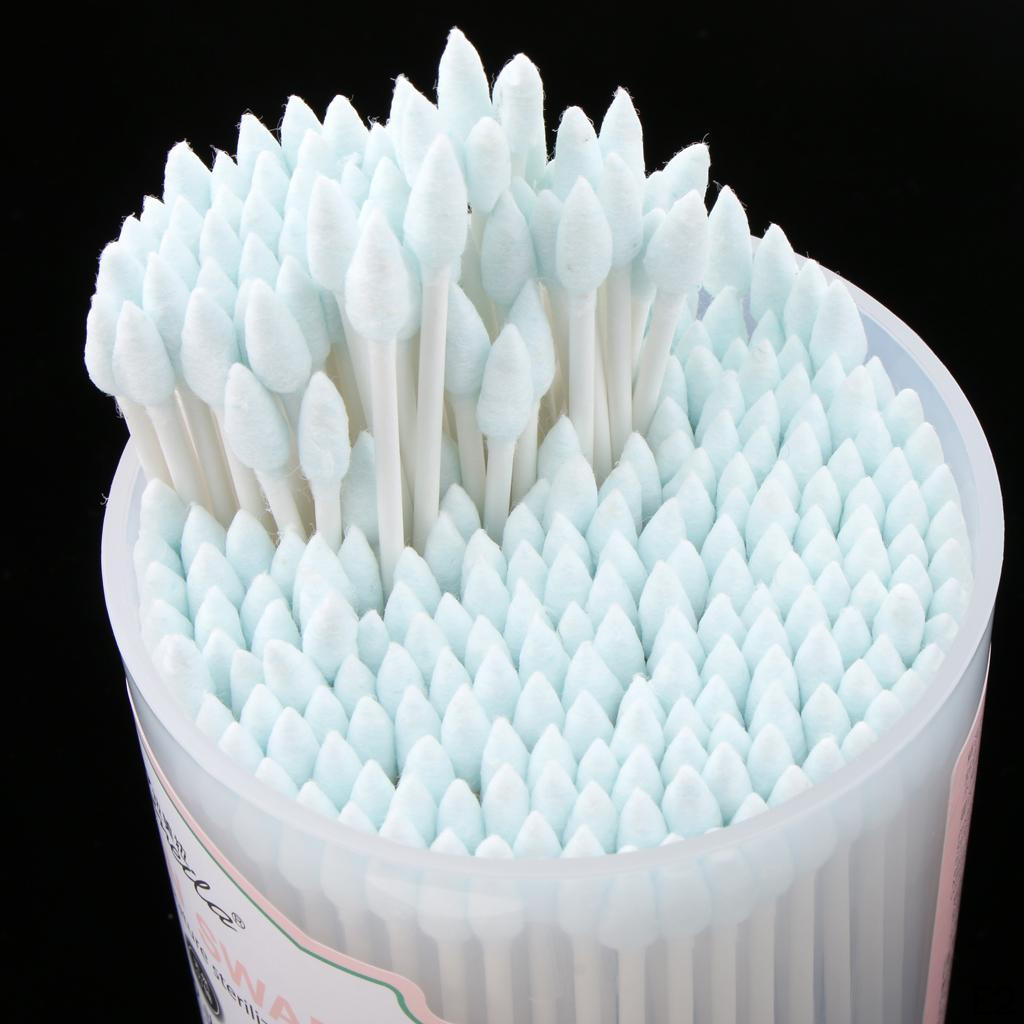 250PCS Swabs Buds Dual Heads Cosmetic Wands Makeup Remover