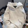 Unisex High-End Retro Oversized Hooded Sweatshirt - Autumn/Winter High Street Hip Hop Fleece Jacket