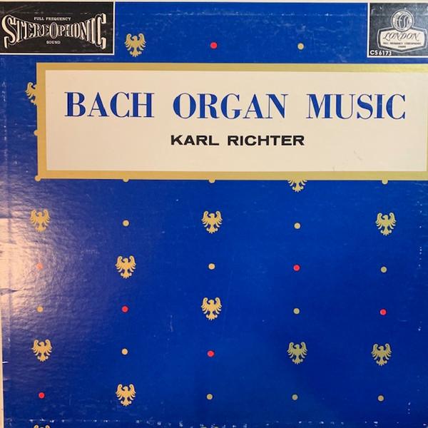 

LP Record KARL RICHTER - Bach: Organ Recital CS6173 London Records US Classical Used