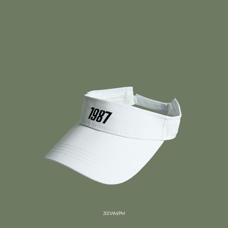 

Пустая шляпа женская летняя защита от солнца козырек мужская универсальная студенческая шляпа без верха показывает тренд маленьких солнцезащитных шляп Adjustable