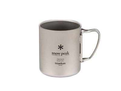 Snow Peak Titanium Double Mug 300 MG-152