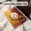 Crystal Velvet Rug Galatasaray FC Print Custom Name Text Floor Mat Home Decor