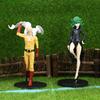 18CM Anime Figürü ONE PUNCH-MAN Figürü Kel Saitama Tatsumaki Ayakta Figür Model Oyuncak Statik Set Masaüstü Süsleri PVC
