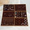 Jewelry Display Tray Necklace Pendant Jewelry Storage Box Ring Tray Earrings Earrings Bracelet Display Props