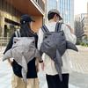 Sac à dos de voyage multifonction étanche forme requin extérieur Kawaii pour hommes femmes Style Techwear Hip Hop Drôle Sac d'école