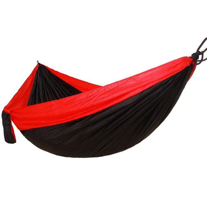 Creative Outdoor Camping Equipment Double Color Matching Camping Leisure Swing Hammock