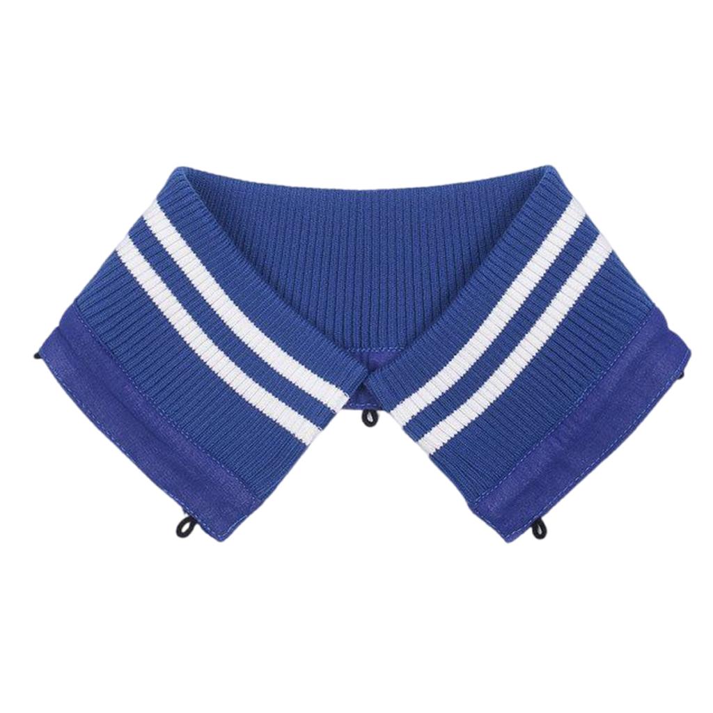 Stylish Striped Collar Removable Collar Protectors For Down Jackets Great For Everyday Use Winter Coat Collar Guards
