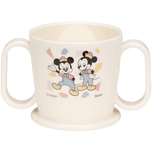 Skater Children's Cup Training Mug 200ml Disney Mickey Mouse Friends Retro Made In Japan KTR1-A