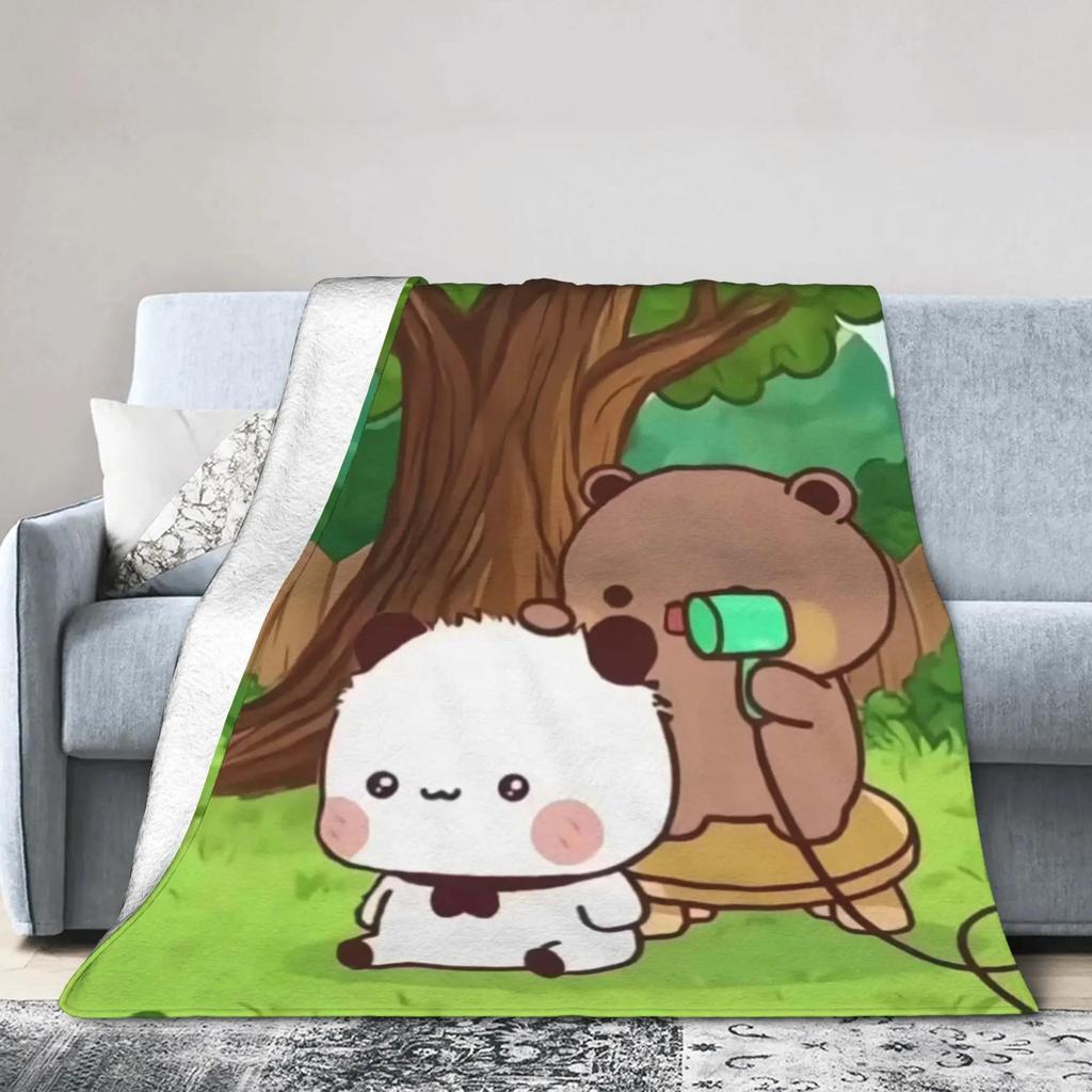 Bubu Dudu HighQuality Soft Warm Throw Blanket for Kids Winter Fluffy Bedspread for Couch Chair Sofa or Bed