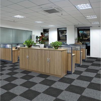 10pcs Carpet Floor Tiles Stickers Thickened Square Rugs Peel and Stick Mats Used for Office Floor Anti Slip Home Decor Carpets