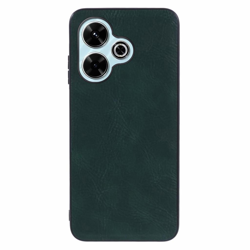 For Xiaomi Poco M6 Plus 5G/Redmi 13 5G/4G/Note 13R 5G Case Retro Leather Coated PC+TPU Phone Cover