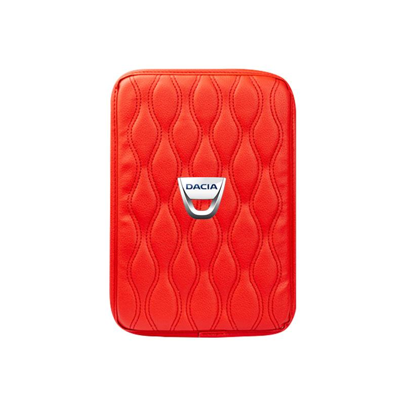 1Pcs Leather Auto Armrest Pads Protective Waterproof Hand Cushion For Renault Dacia Sport Duster Megane 2 3 4 IV Clio Fluence Logan Captur