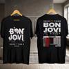 Bon Jovi 2026 Forever Tour Merch T-Shirt Unisex Unisex Sommer 100% Baumwolle Y2k Kleidung Oversize Kurzarm Top Streetwear Unisex