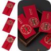 Zodiac 6pcs Chinese Tiger New Year Cny Ang Pao Gold Angpow Red Packet Money Pack