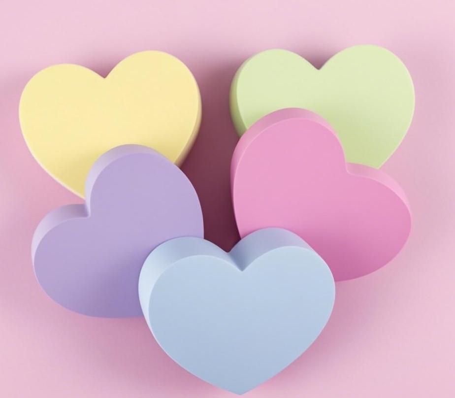 120 Blatt Herz Haftnotizen Selbstklebende Notizblöcke Notizblock Planer Aufkleber Für Büro Schule Schreibwarenzubehör