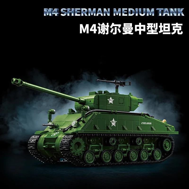 Technology PANZER IV H Tank Vehicle Bricks WWII Military Tank Model Building Blocks Toy MOC Army Tiger DIY Toy for Children Boys