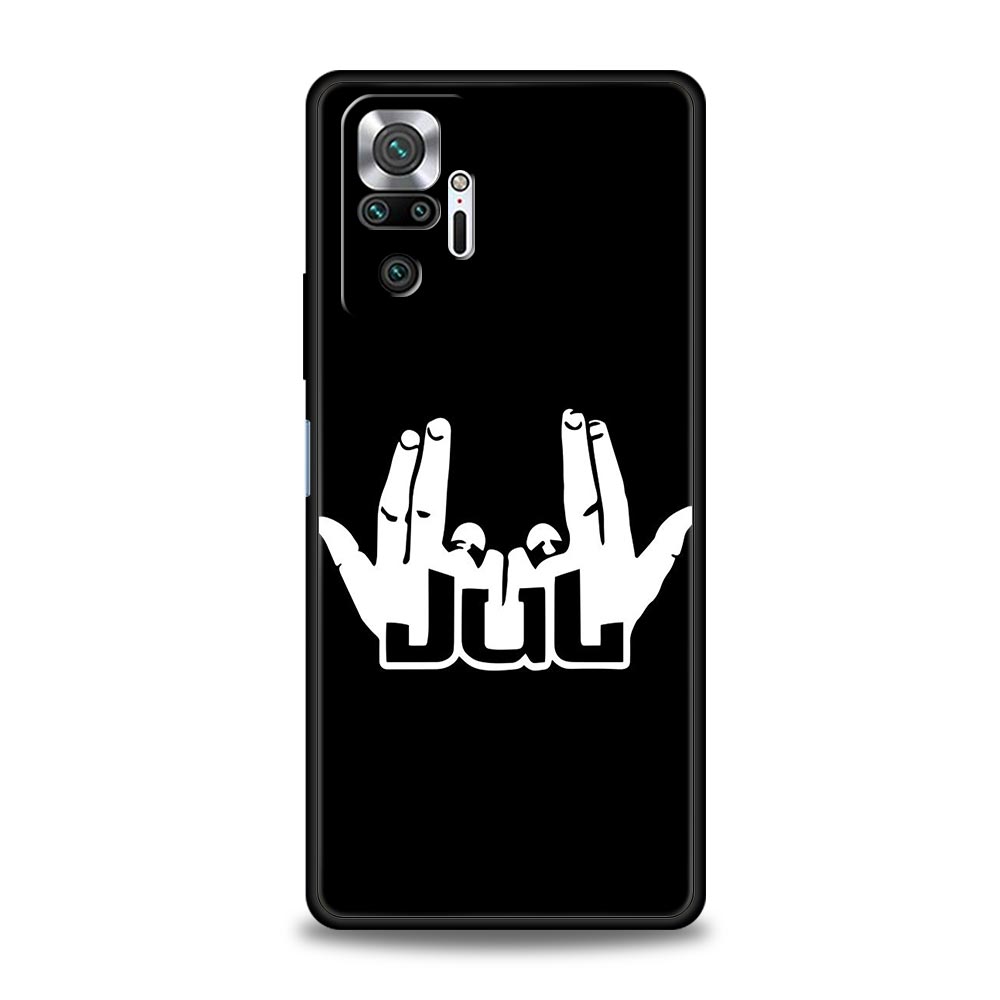 JuL Rapper Phone Case For Xiaomi Redmi Note 13 12 5G 11 10 Pro Plus 4G 9S 9 8 7 9T 13C 12C 10C 9C 9A Soft Silicone Cover