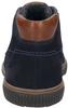 Bugatti Boots Sneakers Leather Comfortable Width Dark Blue
