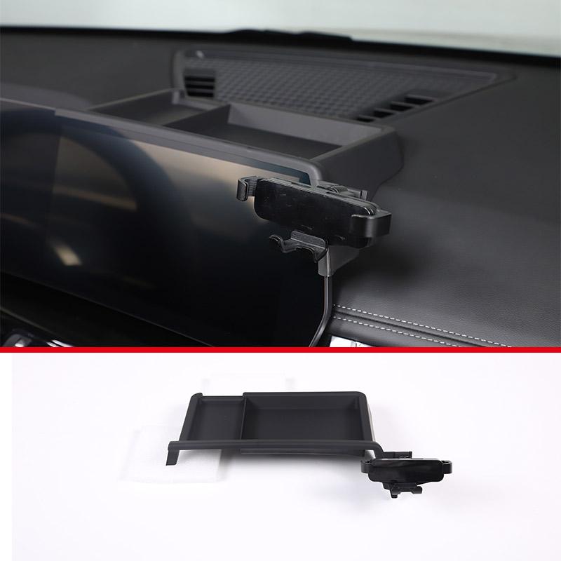 For BMW X1 U11 -2024 Central Control Navigation Phone Holder Storage Box Phone Holder Tray Car Accessories