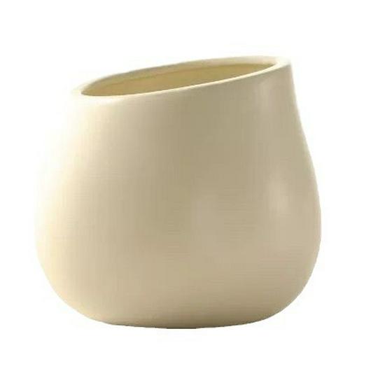 Nordic Ceramic Orchid Vase - Light Luxury Style for Small Plants