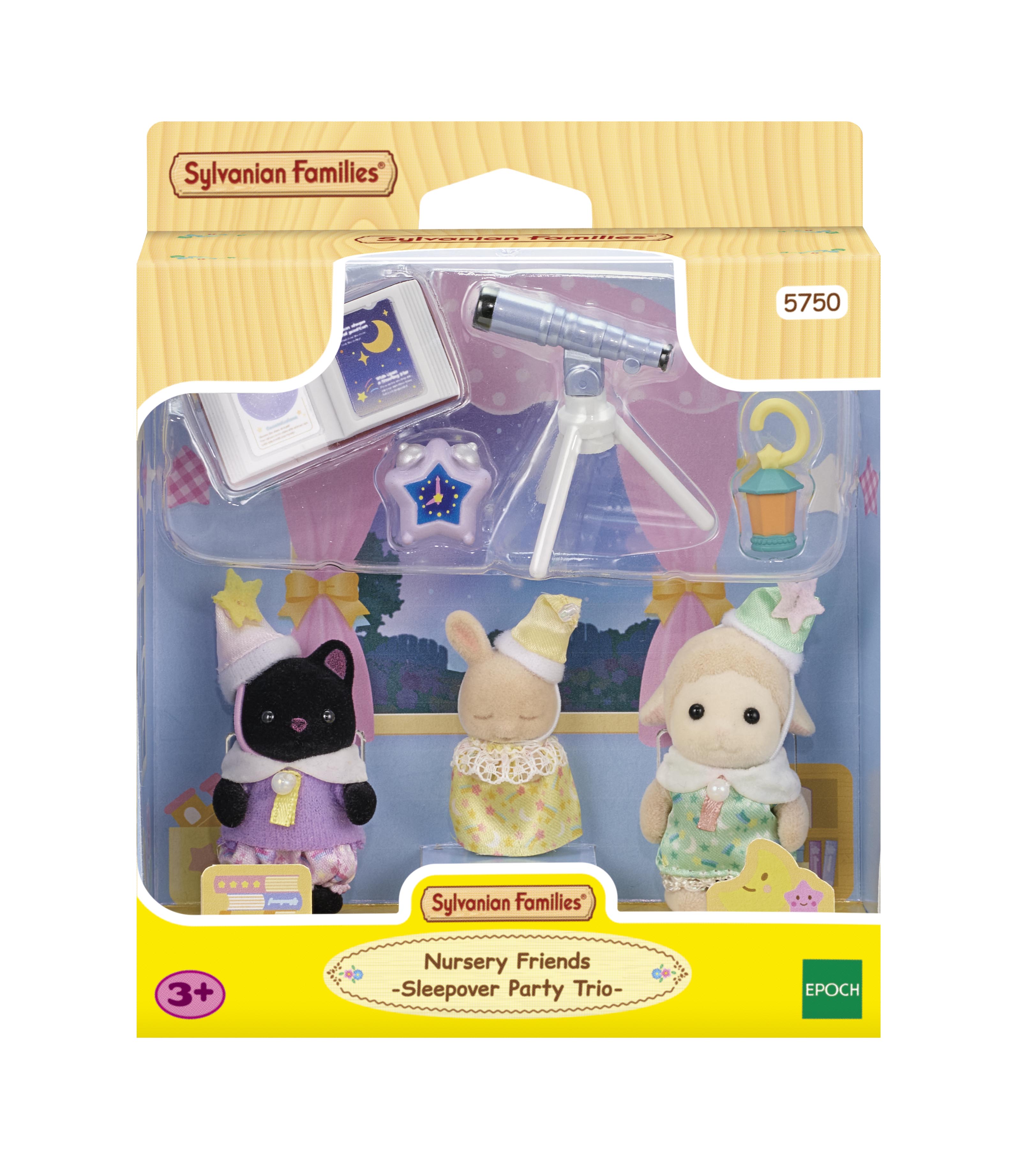 [Sylvanian] Sylvanian Families Baby Best Friends Constellation Pajama Party Set (5750)