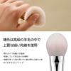 EIGSHOW Premium Animal Hair Cheek Makeup Easy To Wooden F605 Brush, Brush, Fine-Pitch Wool, Powder-Holding Capacity, Soft, Apply, Handle,