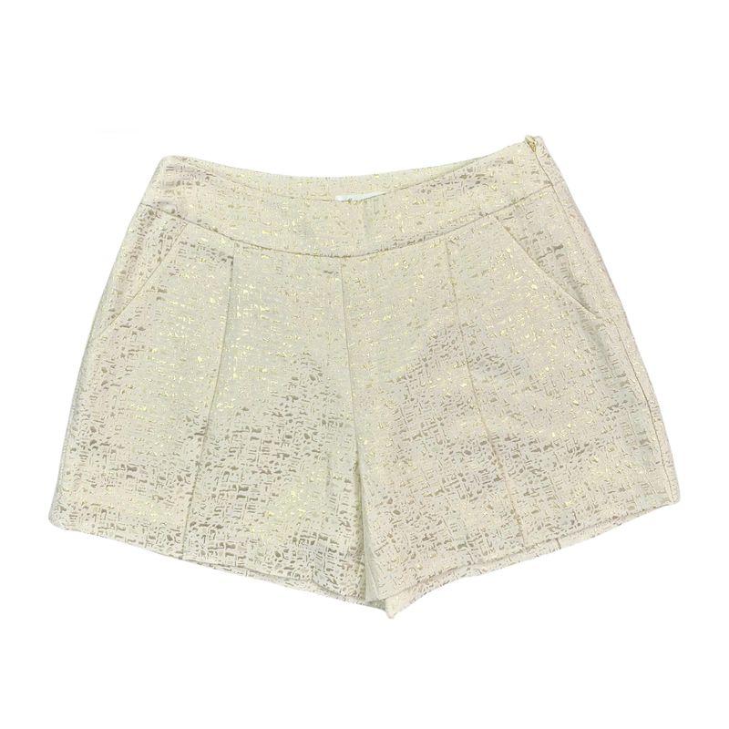 

C7060 Summer New Arrival Side Zipper K-style Elegant Women s Pants Fashion Fil-Lumiere Loose Pants Oblique Pocket Sheath Shorts Gold M