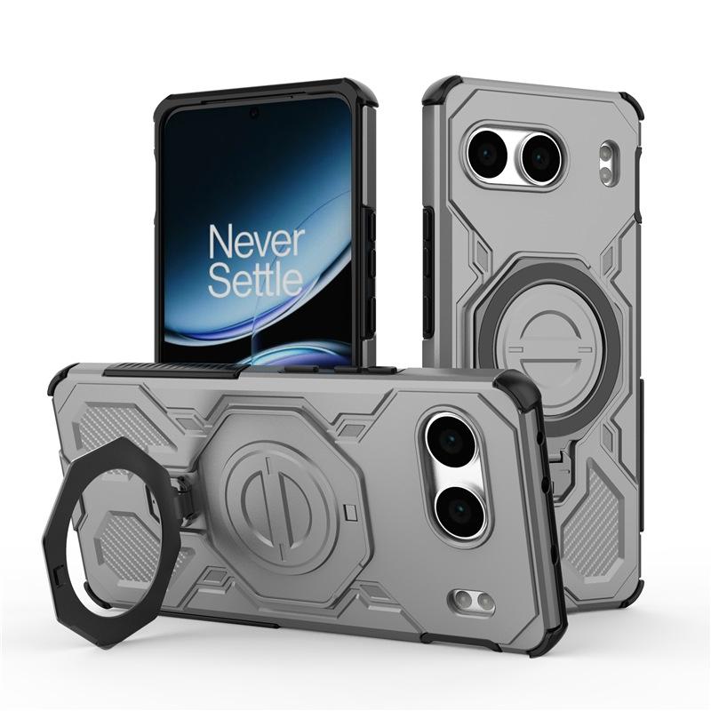 Applicable One Plus Nord5 Ring Magnetic Mobile Phone Case 13T Airbag Anti-drop Two-in-one Protective Case