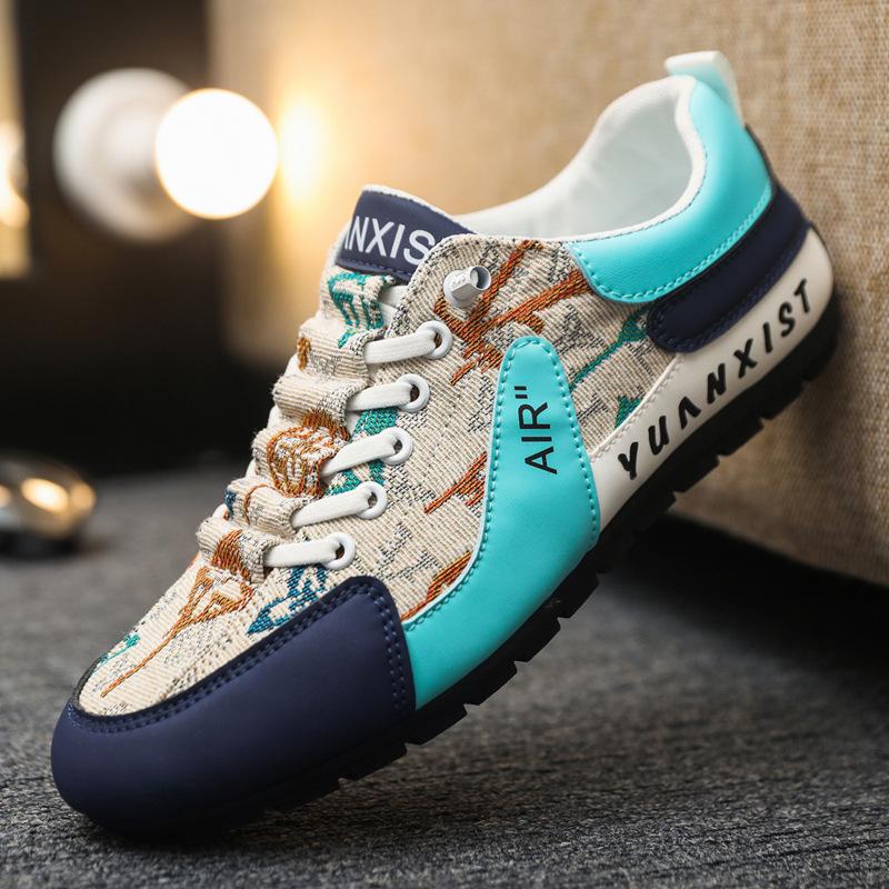 

Мужская обувь 2025 новая летняя спортивная и повседневная мужская обувь на одной педали, легкая с мягкой подошвой, обувь Doudou tide 44