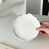 Nordic Irregular Black Rock Pattern Ceramic Plate