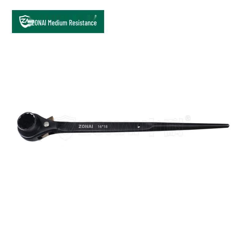 Zhongnai G-Series Heavy-Duty Double-End Ratchet Wrench 16x18mm