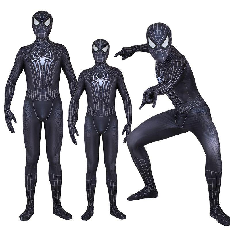 The Amazing 2 Spiderman Black Venom Cosplay Costume With Exquisite Workmanship