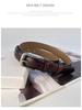Women's Retro Casual Genuine Leather Belt: Versatile Cowhide Waist Belt