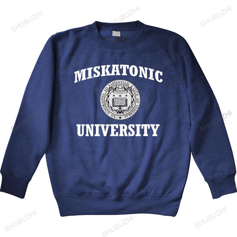 Miskatonic University Tops Hoody Unisex Necronomicon Call Of Cthulhu Cthulu Lovecraft Fun Premium Cotton Hoodie Hoody Graphic