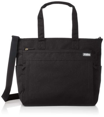 Bolsa de ombro SPS Leve poli mesclado 2WAY tote preto [Anello Grande] GU-H2316 repelente de água