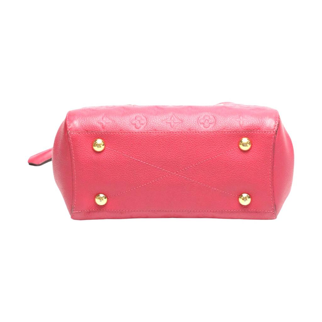 LOUIS VUITTON Ann Platt Montaigne BB Handbag Monogram Empreinte pink Women  Used