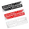 2PCS Car Rearview Mirror Decoration Emblems 3D Sticker Styling For Nissan Nismo Almera Tiida Juke Teana Qashqai 350Z 370Z GTR